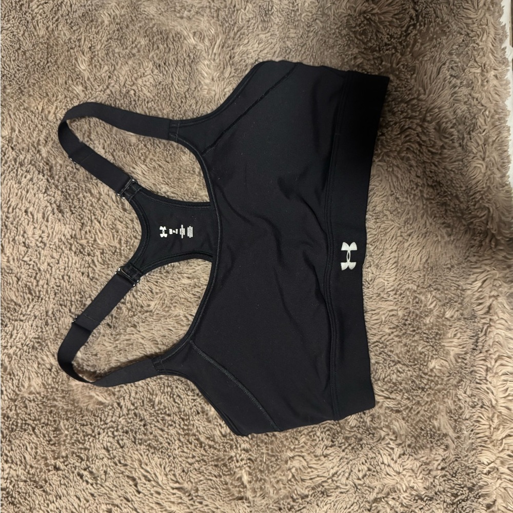 Under Armour Midnight Black Performance Bra
